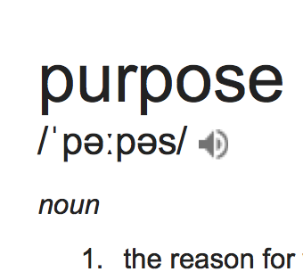 Purpose